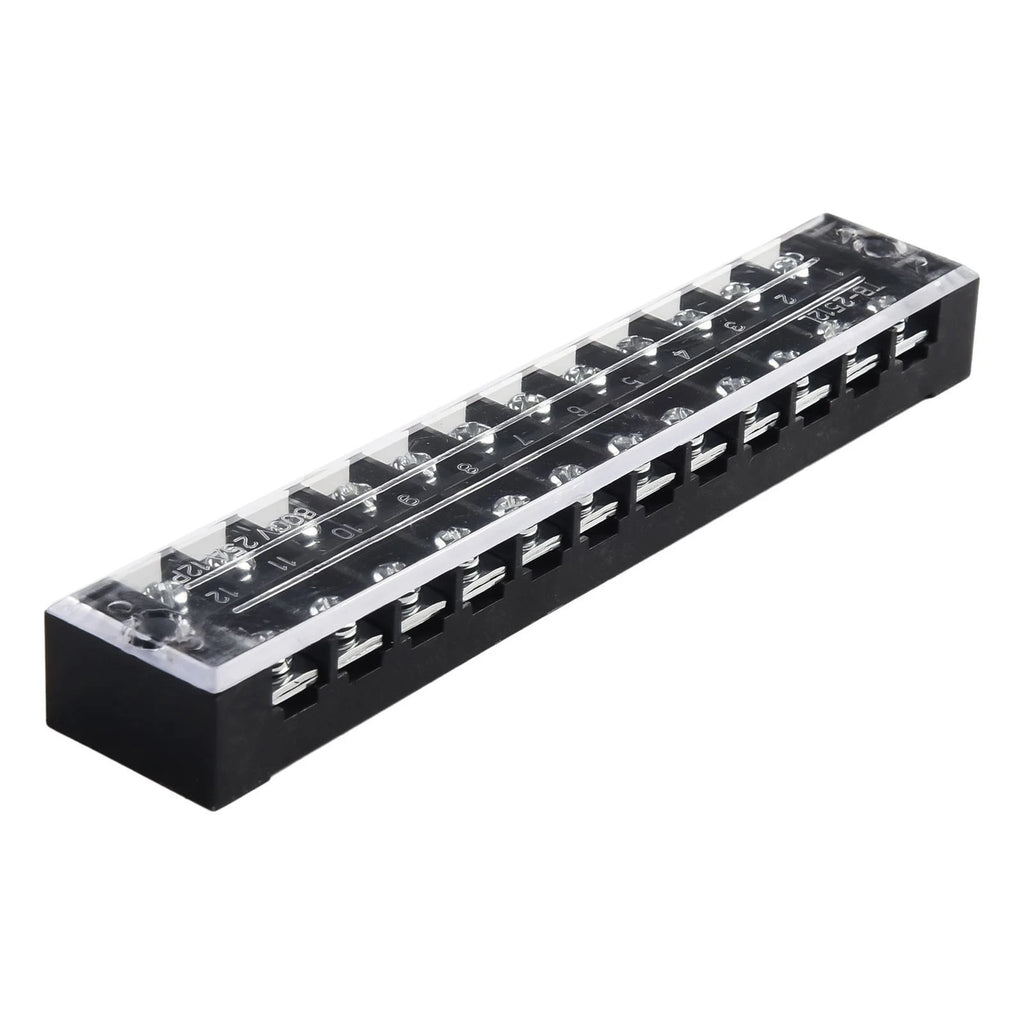 Dual Row Connector Terminal Block for 600V 25A