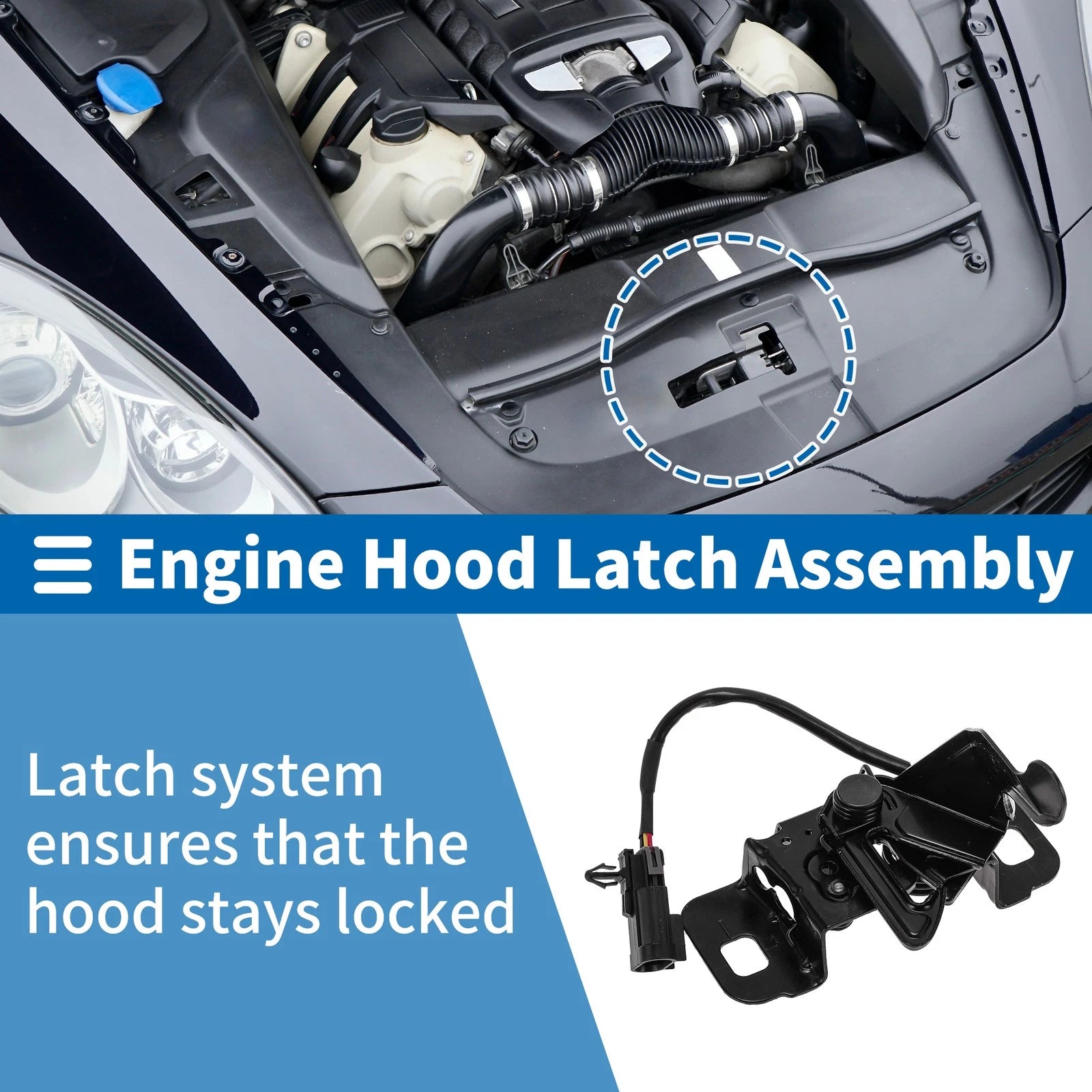Hood Latch Assembly for Chevrolet Impala 2014–2020 Replacement