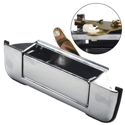 Tail Gate Handle Exterior Parts Luggage Covers Plastic Silver 69090-89101