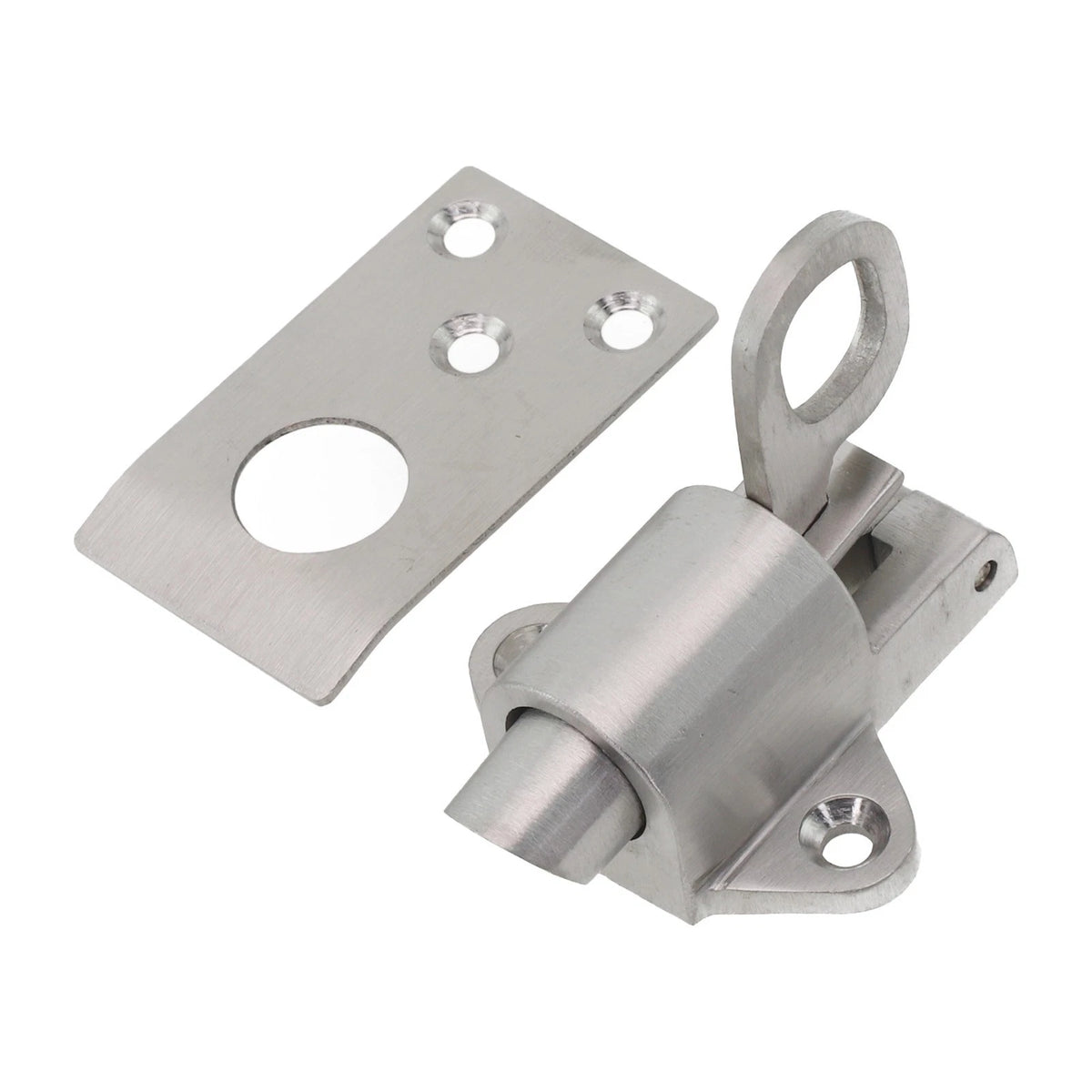 Lock Spring Latch for Portable Security Applications