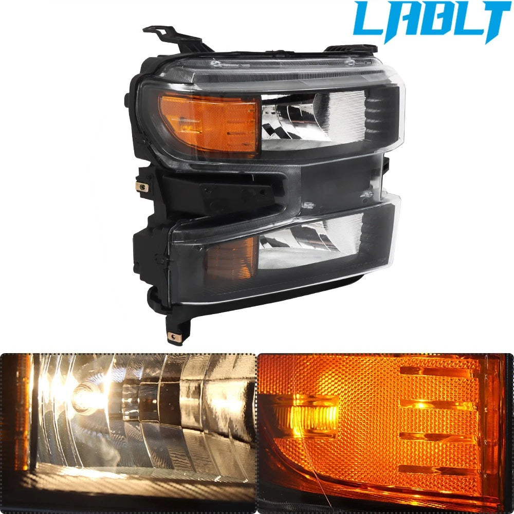 Right Side Headlight Assembly for Chevy Silverado 1500 (2019–2021)