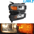 Right Side Headlight Assembly for Chevy Silverado 1500 (2019–2021)