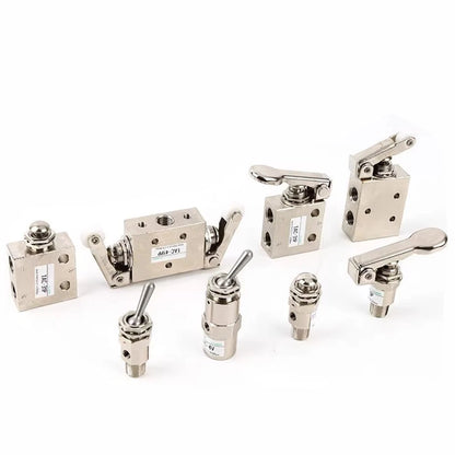 Pneumatic Push Button Valve 2 Position for Various Applications