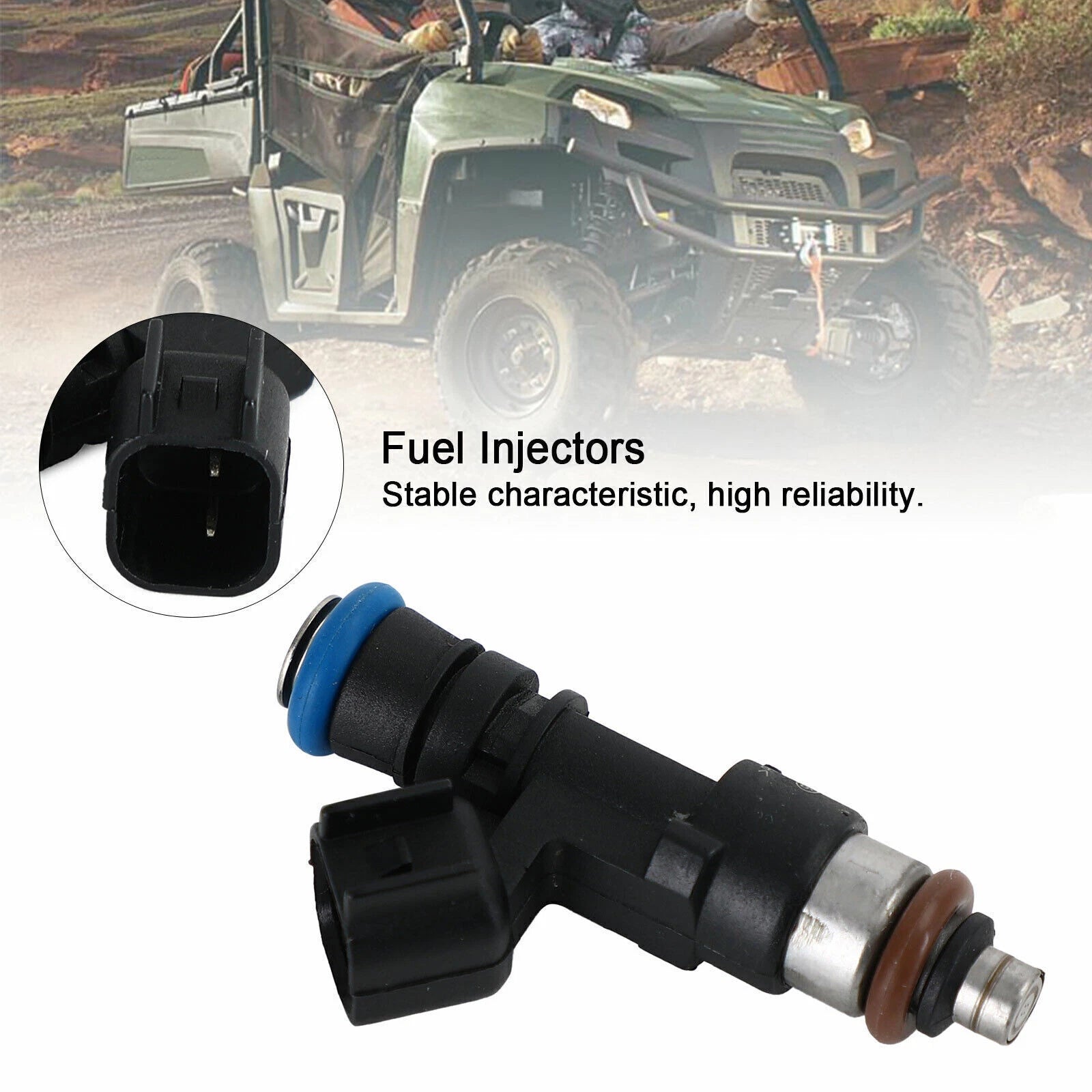 Fuel Injectors for Polaris Ranger XP 800 (2006–2014) 1204318 0280158197 GX1111IJ117XG T9