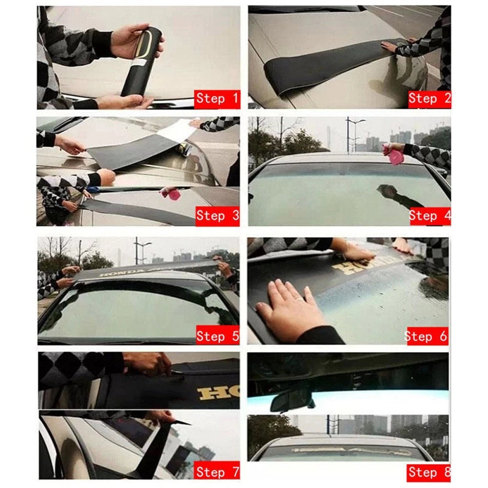 Reflective Windshield Decal for Car (130x21cm)