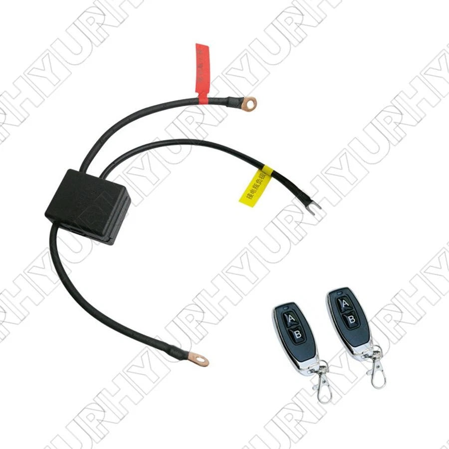 2X Remote Control 12V Motorcycle Battery Isolator Switches