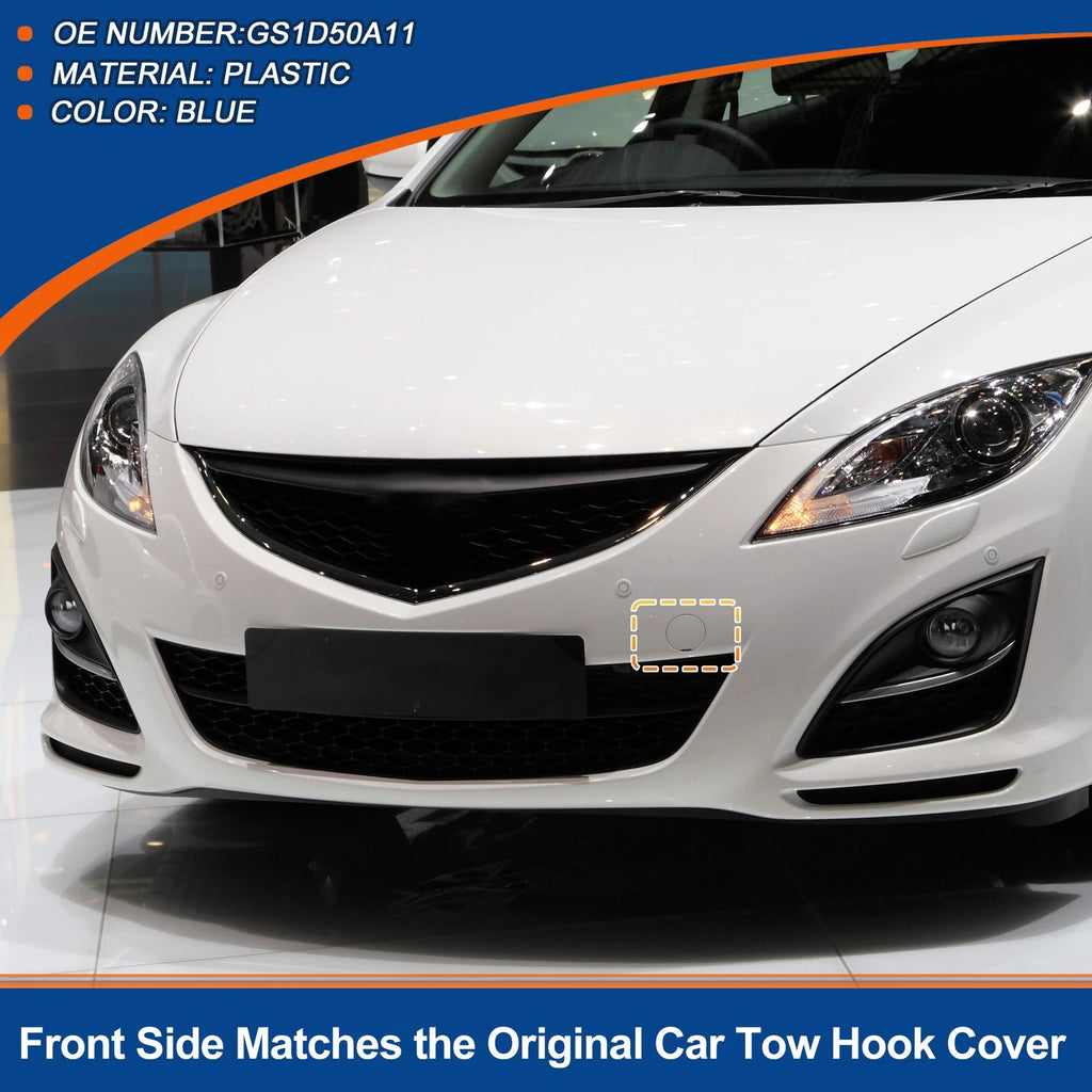 Front Right Tow Hook Cover Replacement for Mazda 6 (2008–2012)