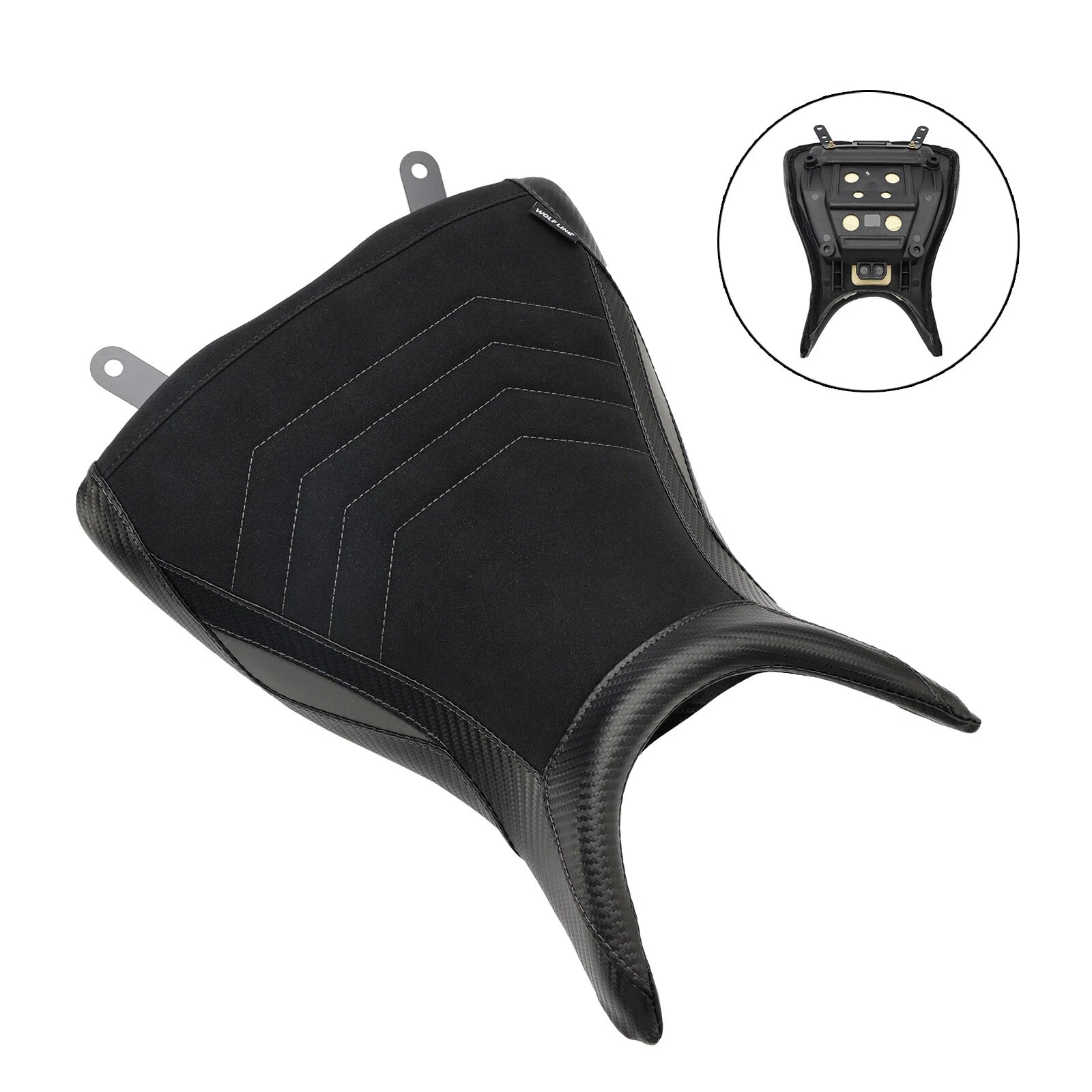 Front Raider Seat Driver Cushion PU for Yamaha MT-03 YZF-R3 (2015–2023)