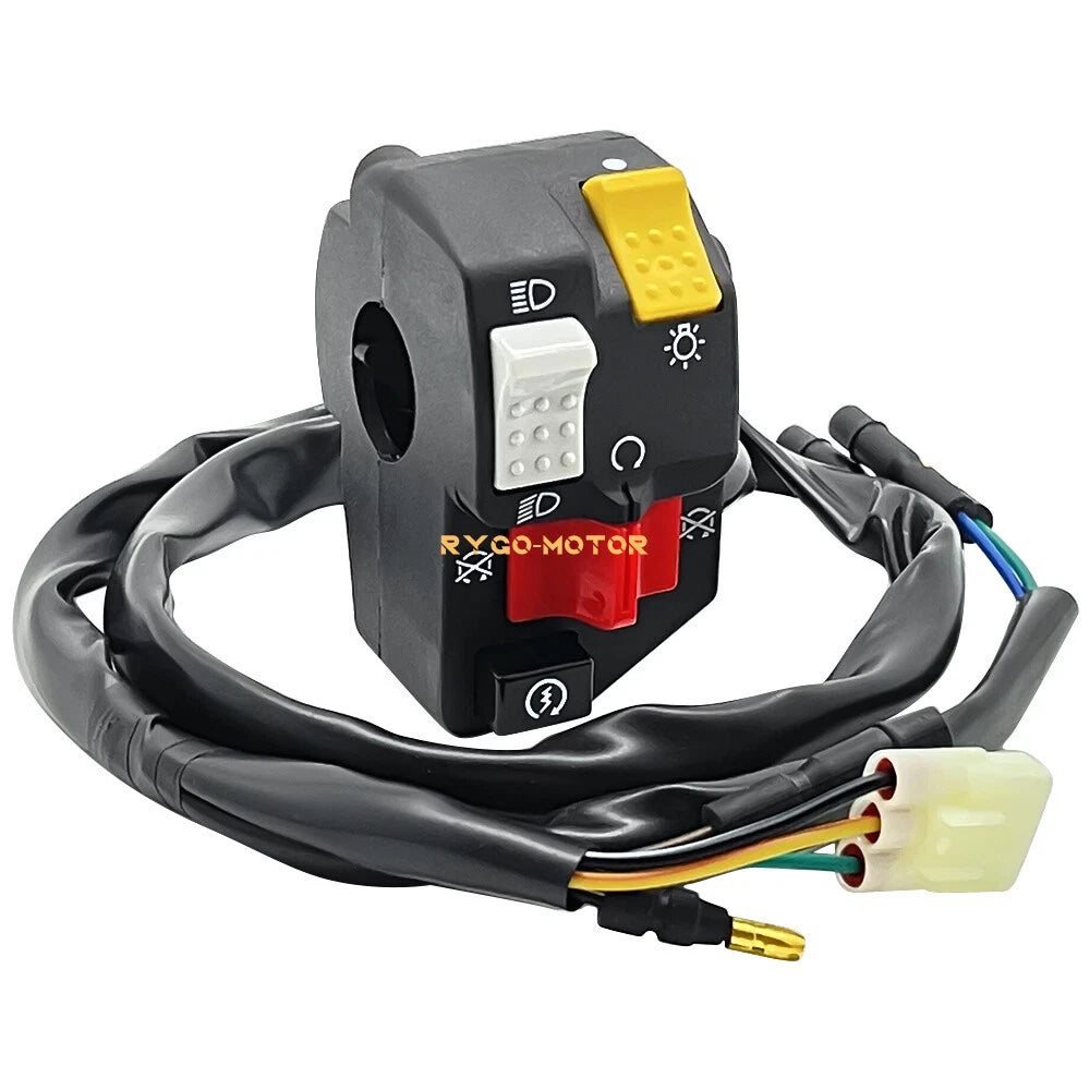 Handlebar Switch Start Kill Stop Headlight for Honda FourTrax TRX200 (1990–1997)