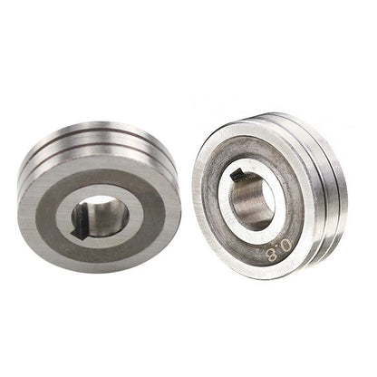 2X V-Groove Mig Welder Wire Feed Drive Roller Parts 0.6-0.8 & 0.8-1.0
