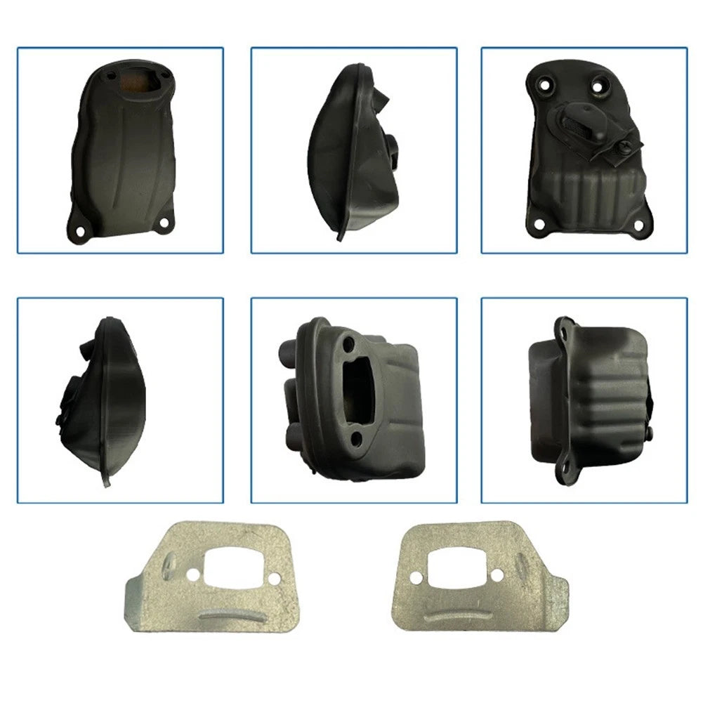 Toothless Saw Muffler Kit for CS2252 CS2253 545 550 555 Engine Upgrade