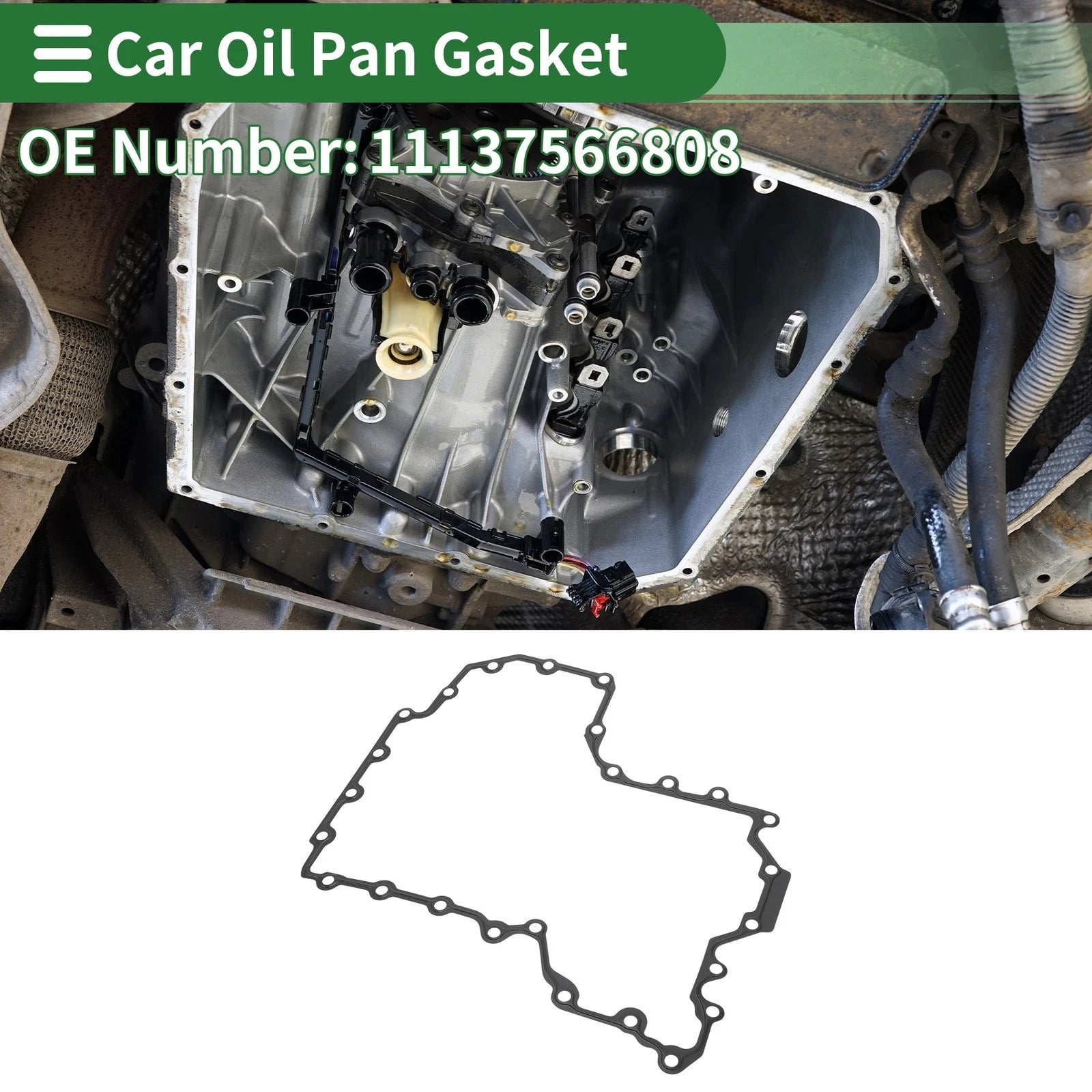 Oil Pan Gasket Replacement for BMW X6 X5 (2008–2019)