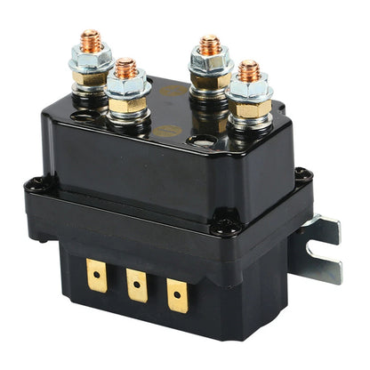 12V 250A Wireless Remote Winch Solenoid Relay Contactor Kit for ATV (5000-7000 lbs)