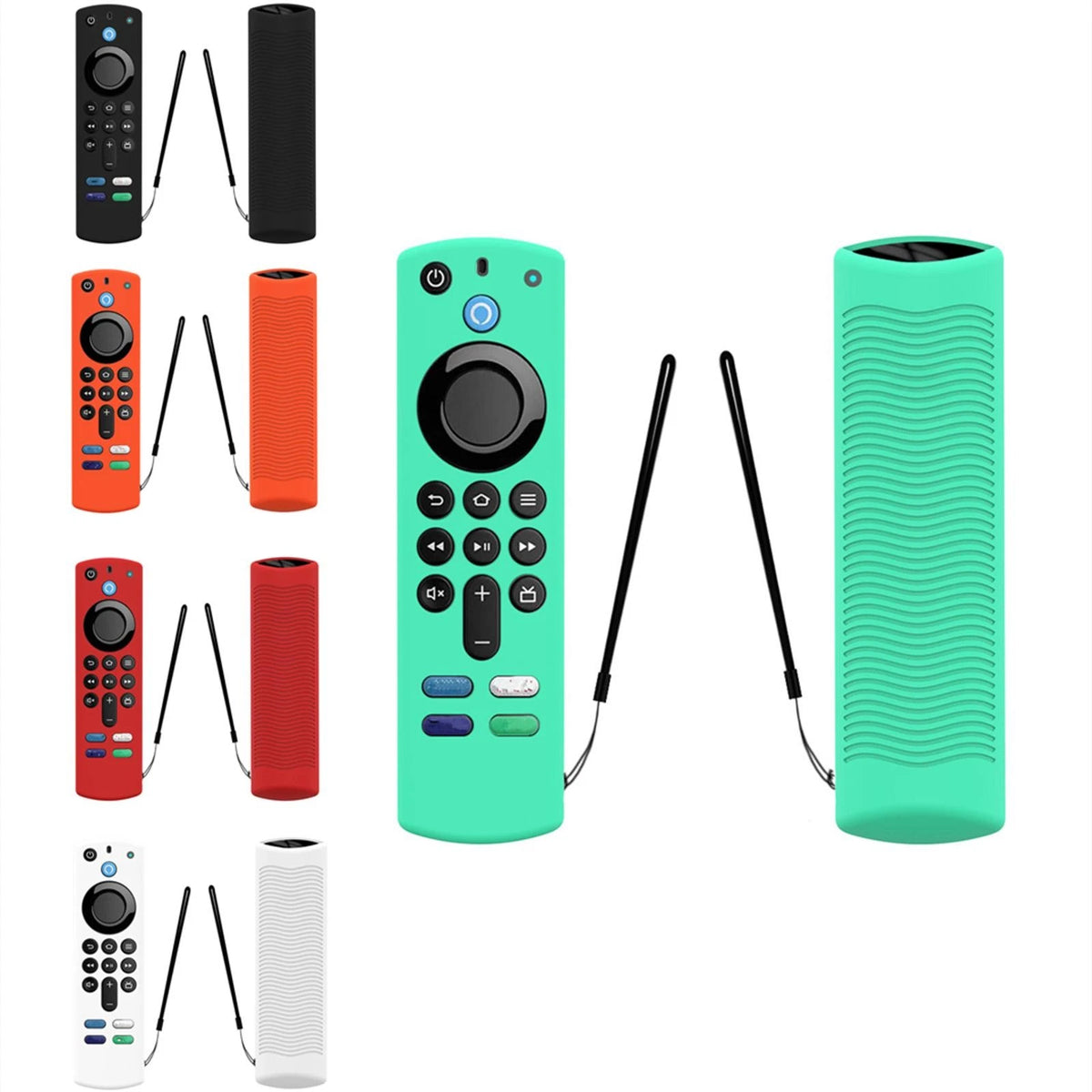 Silicone Case for Amazon Fire TV Remote Controller (2017–2023)