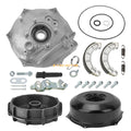 Rear Brake Drum Hub Plate Cover Shoes Bearing Seals for Honda Foreman 500 (2005–2023)
