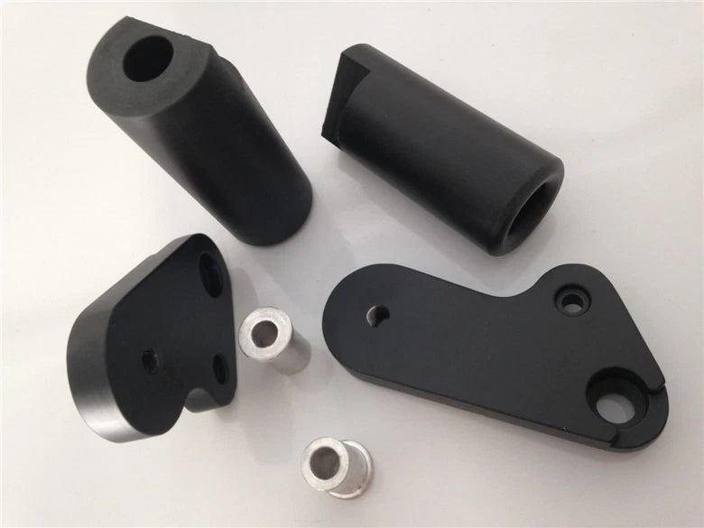 No Cut Frame Slider Protector for Yamaha YZF R1 (2009–2012) - Black