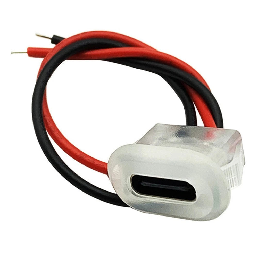 2X Charging Socket Type C for - Rubber Coating