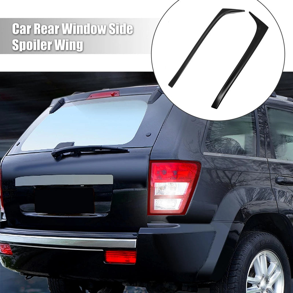 Rear Window Side Spoiler Wing Trim Pair for Volkswagen Golf 7 (2014–2018)