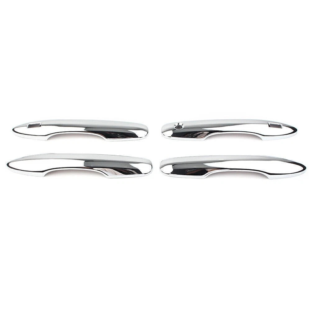 Set of 4 Door Handle Cover Trims for Toyota Corolla Hatchback (2019–2020) ABS Chrome