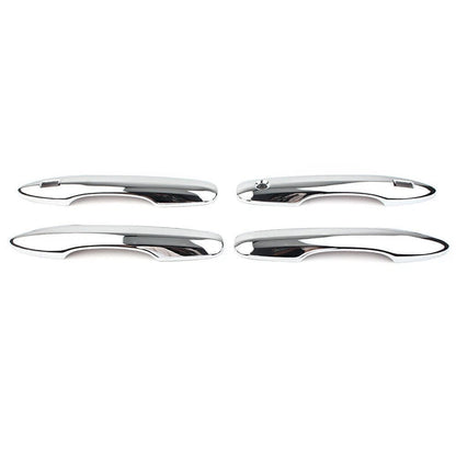 Set of 4 Door Handle Cover Trims for Toyota Corolla Hatchback (2019–2020) ABS Chrome