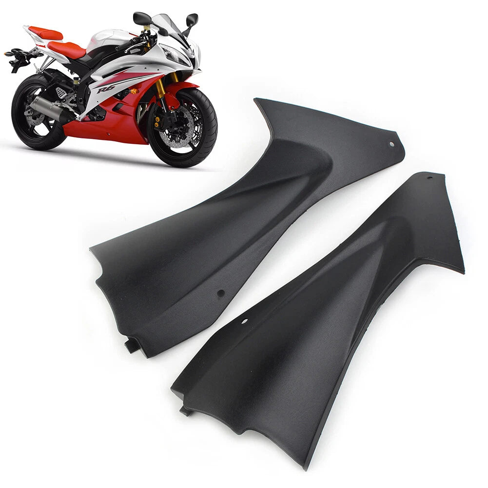 Black ABS Side Air Duct Cover for Yamaha YZF R6 (2006–2007)