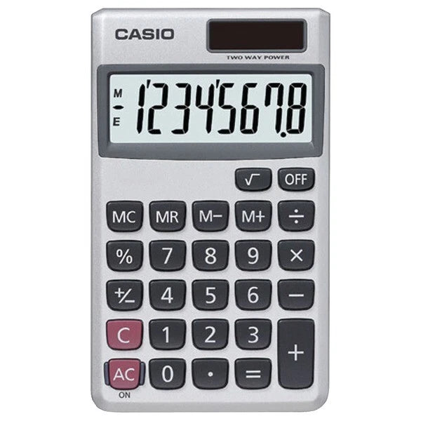 Wallet Solar Calculator for Casio SL300VE/SL300SV