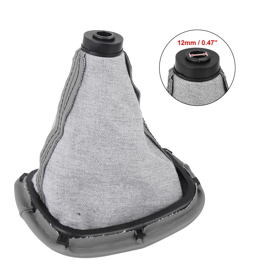 Gear Shift Knob Gaiter Boot Cover Replacement Gray for Volkswagen Passat B5 (1998–2004)