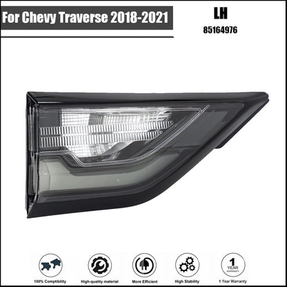 Left Tail Light Lamp for Chevy Traverse (2018–2021) LED Redline Pkg Inner