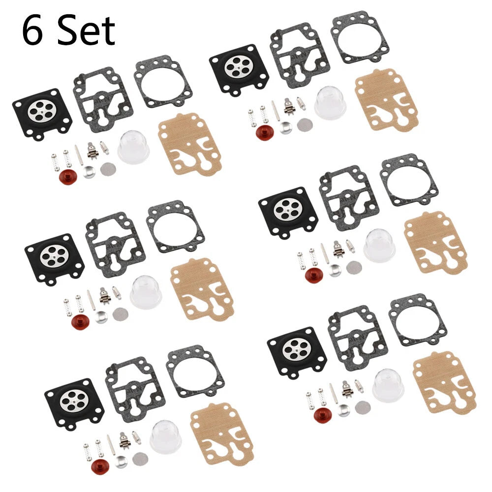 Set of 6 Carburetor Gasket Kit for Honda CG260 (43CC, 52CC, 40-5/44F-5)