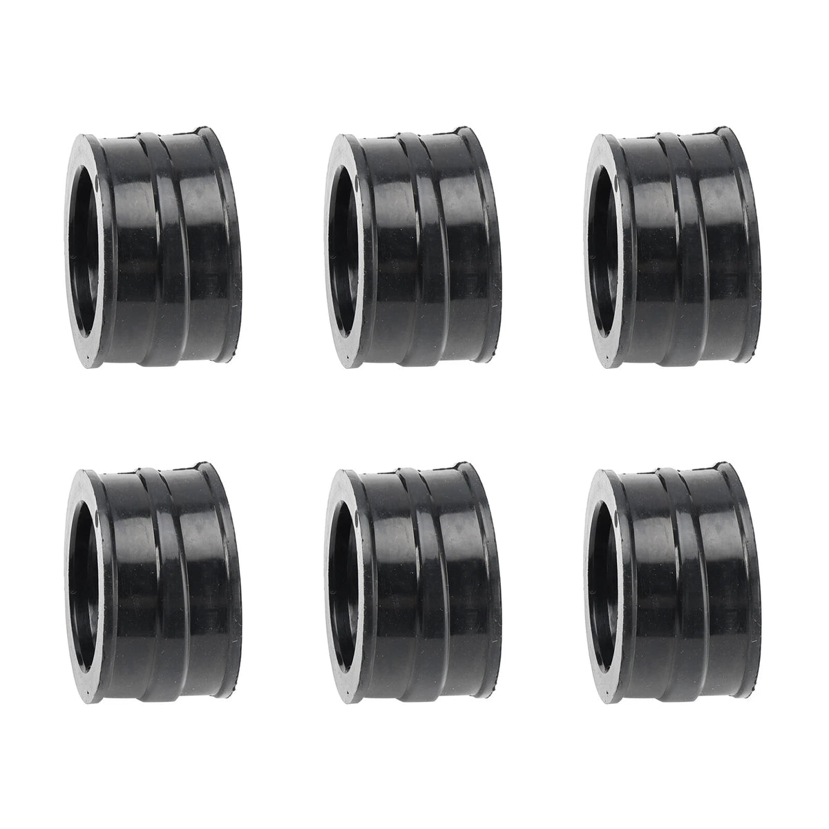 6X Carb Inlet Intake Rubbers for Honda CBX1000 Pro Link SC06 (1981–1982)