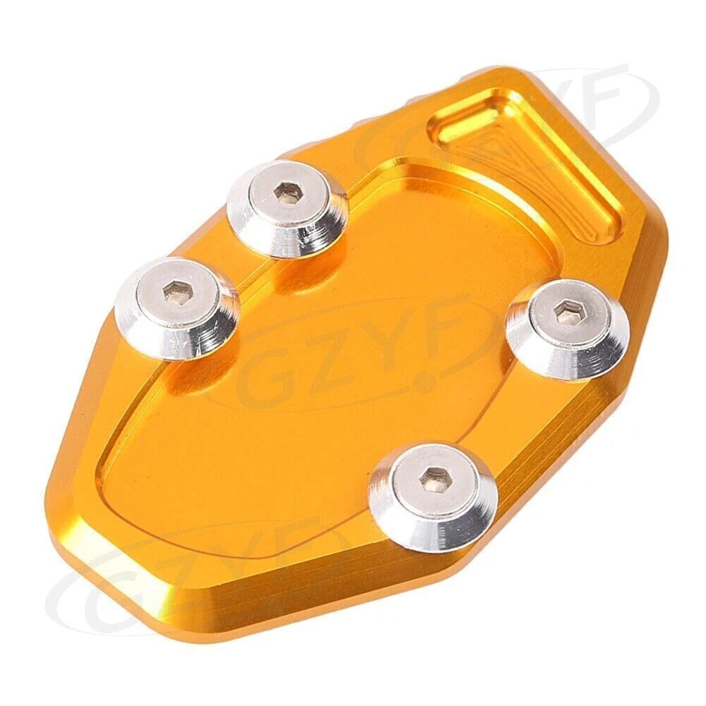 Kickstand Side Stand Plate Pad for Yamaha YZF R3 (2015–2016) - Gold