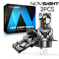 2X H4 LED Headlight Bulbs for NOVSIGHT (6500K, 16000LM)