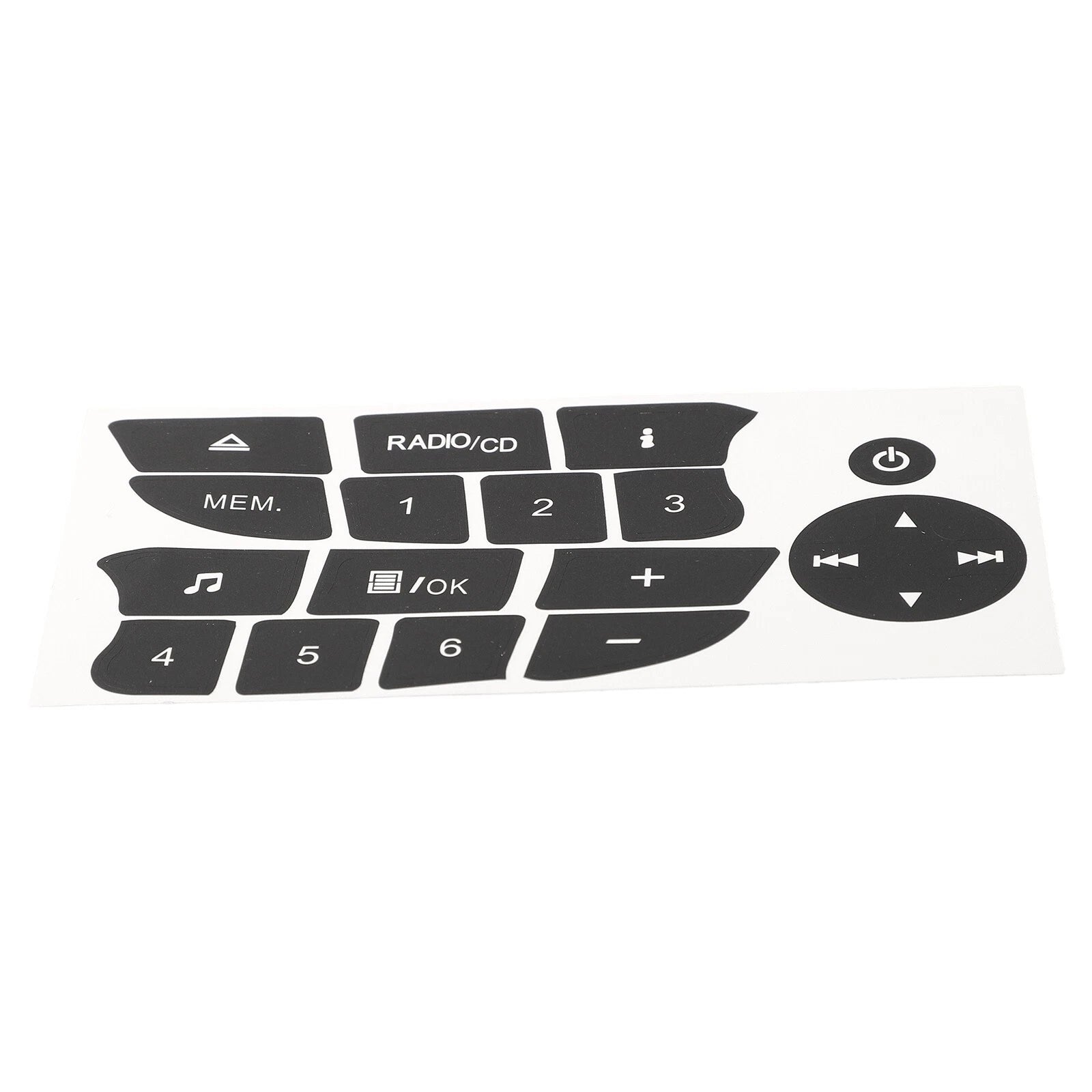 Button Sticker Decal for Clio (2009–2011)