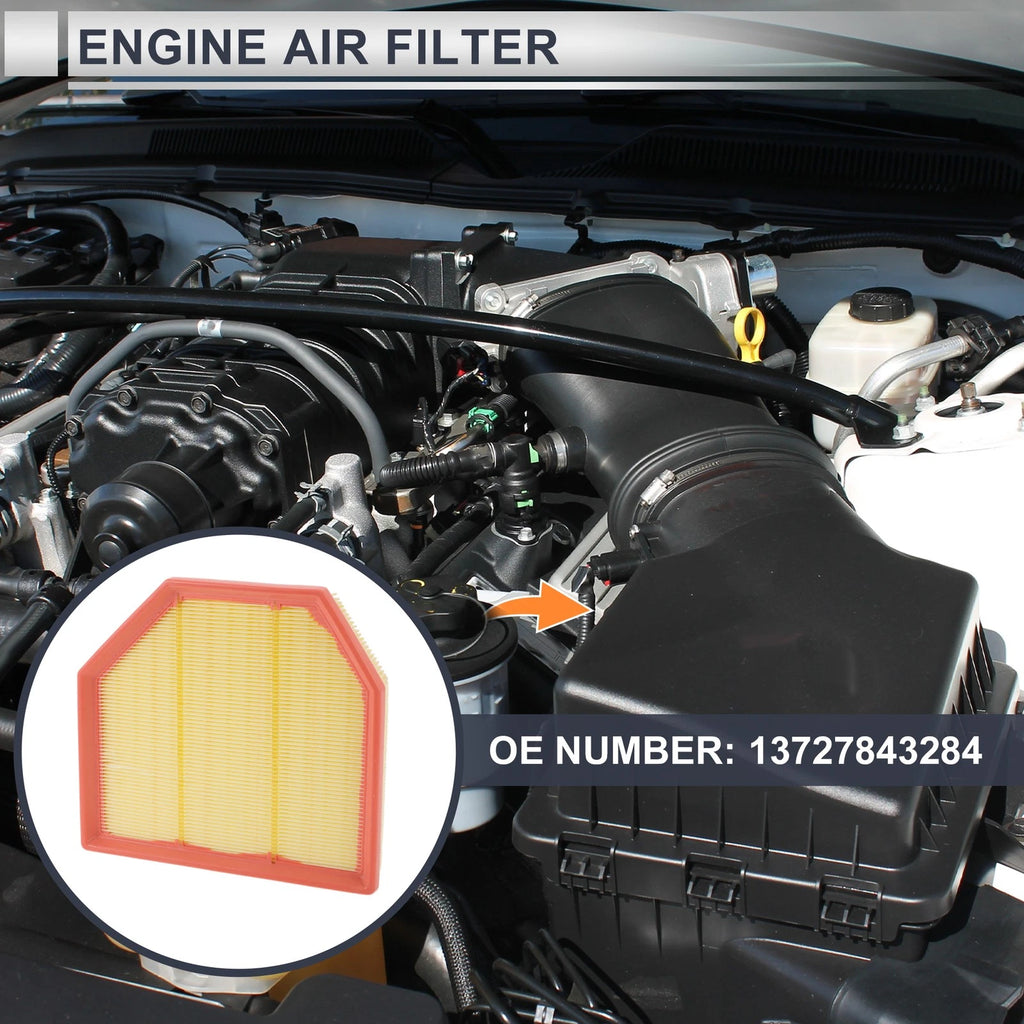 Engine Air Filter Replacement for BMW M2 3.0L (2019–2021)