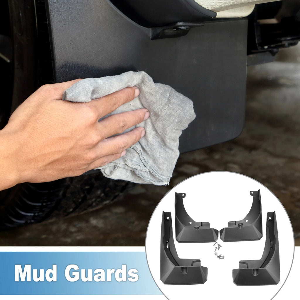 Front and Rear Side Mud Flaps Splash Guards for Toyota Corolla Cross (2021–2023)