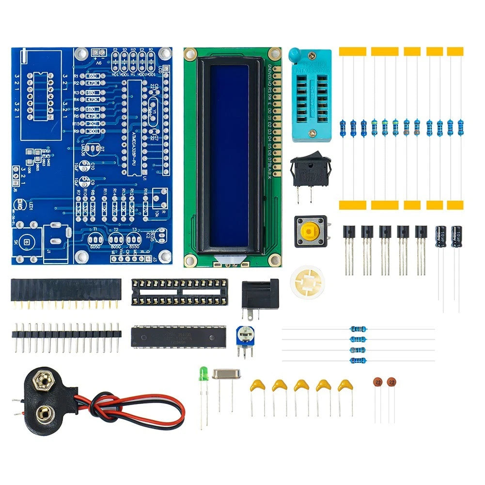 Transistor Tester Kit with Touch Measurement and Auto Off for DIY Projects