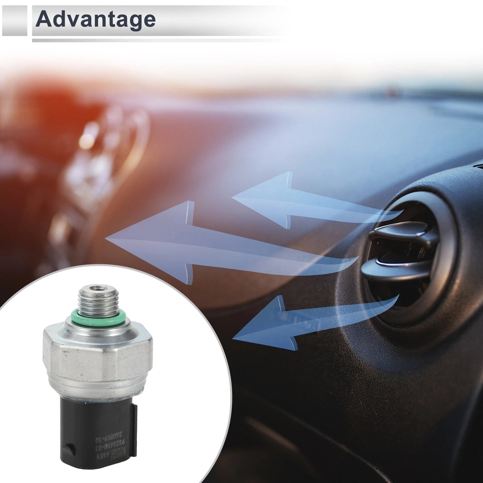 A/C Pressure Switch Sensor Replacement for BMW X5 E53 (2000–2006)