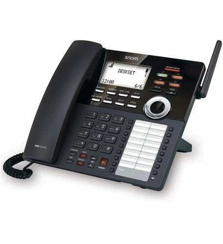 Snom M18-KLE SIP DECT Deskset for 4-Line Systems