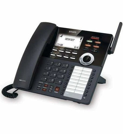 Snom M18-KLE SIP DECT Deskset for 4-Line Systems