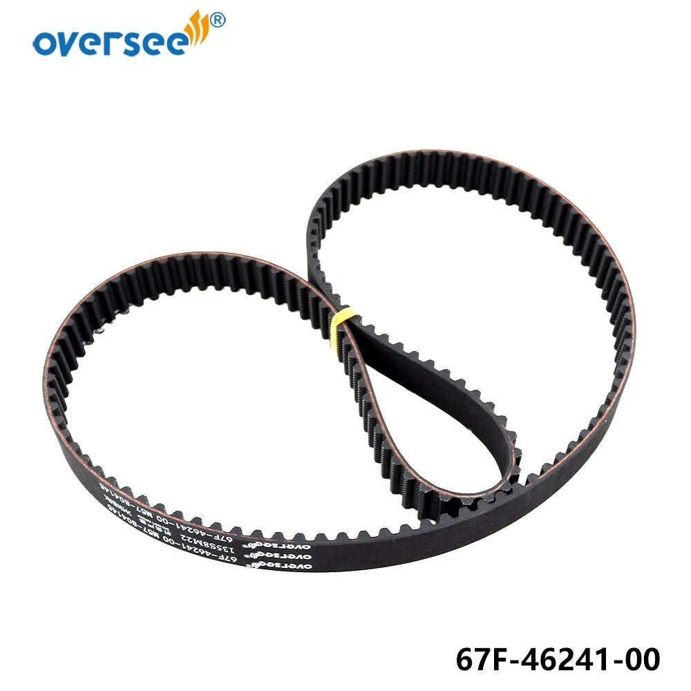 Timing Belt for Yamaha Outboard F75 F80 F90 F100 F115 (2000–2023) 67F-46241-00
