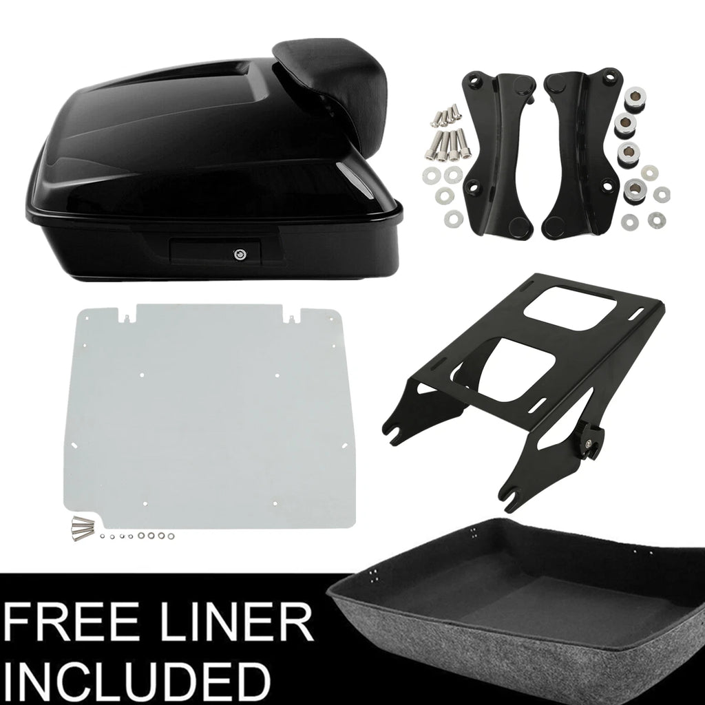 Chopped Trunk Mount Plate for Harley Street Glide (2014–Present)