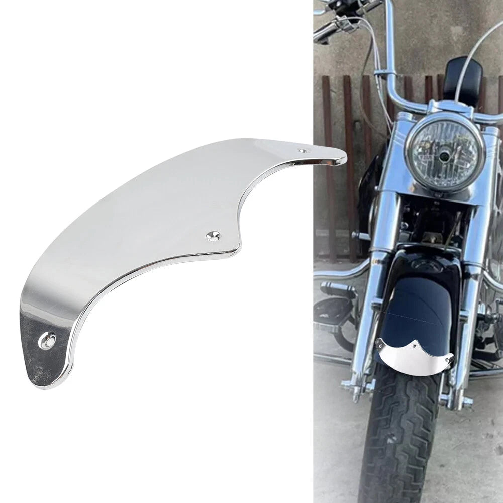 Front Mudguard Tip Trim Chrome for Harley Fat Boy FLSTF (1989–2006)
