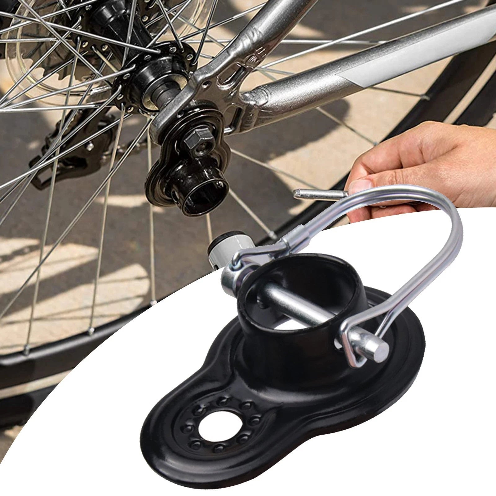 Coupler Attachment for Instep Bike Trailers (Black)