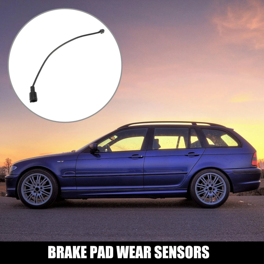 Brake Pad Wear Sensor Front for BMW E34 5-Series Sedan (1987–1995)