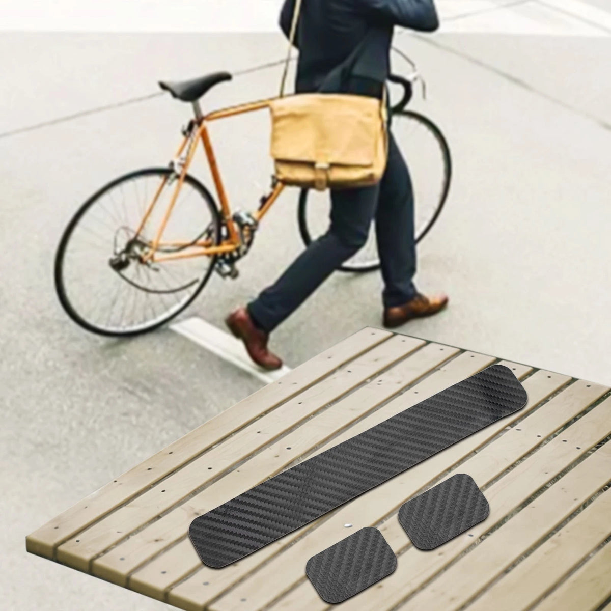 PVC Chainstay Frame Scratch Protector for Erosion Protection