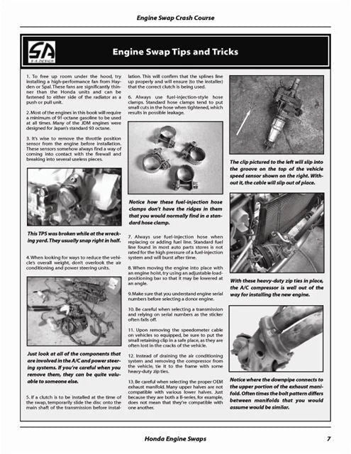 Engine Swaps Guide for Honda Civic, Accord & Integra (Performance Upgrades)