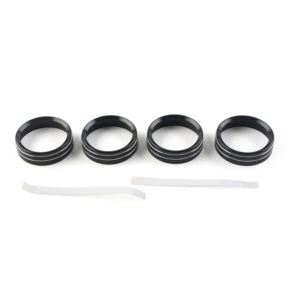 Air Conditioner Switch Button Ring Knob Trim for Ford F150 XLT (2015–2020)