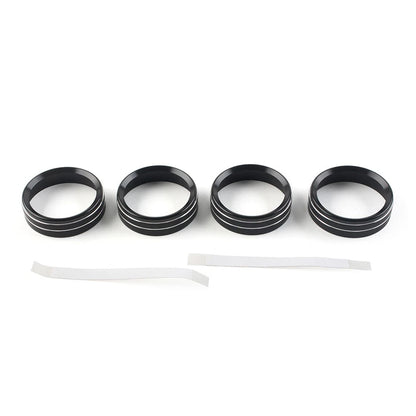 Air Conditioner Switch Button Ring Knob Trim for Ford F150 XLT (2015–2020)
