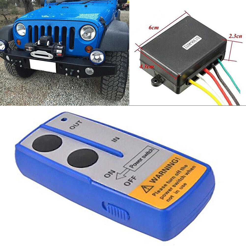 Wireless Remote Control System Switch for Jeep Truck ATV SUV (12V)