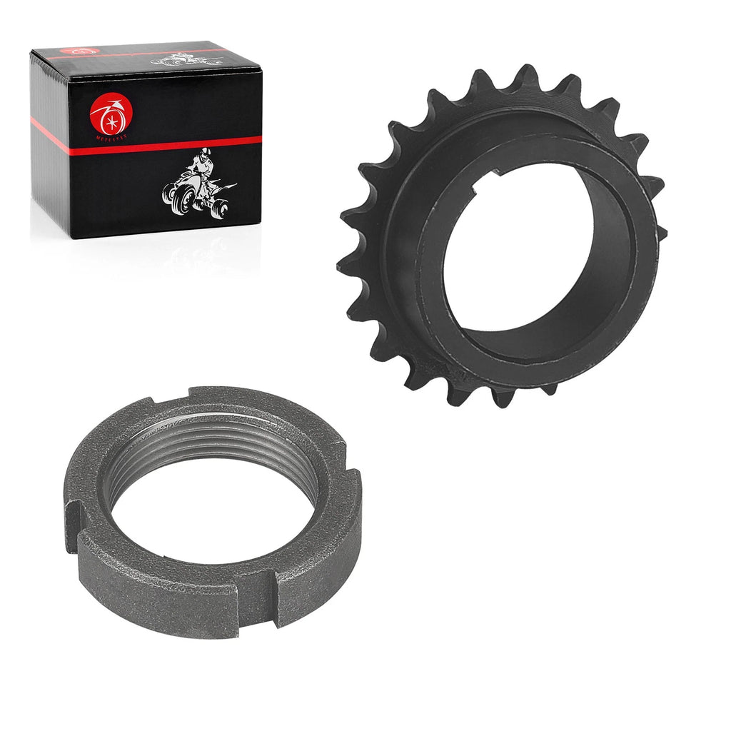 Crankshaft Timing Gear Sprocket & Slit Nut for Polaris Hawkeye 400 (2011–2014)